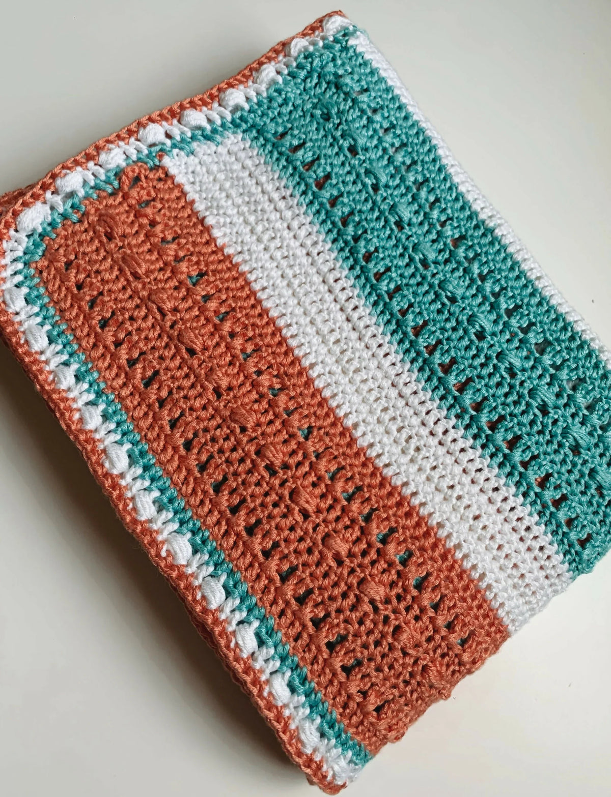 The Sara Bead Baby Blanket (Crochet)
