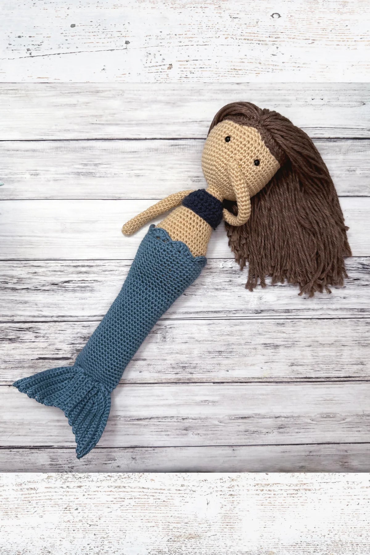 Crochet Mermaid Doll (Crochet)