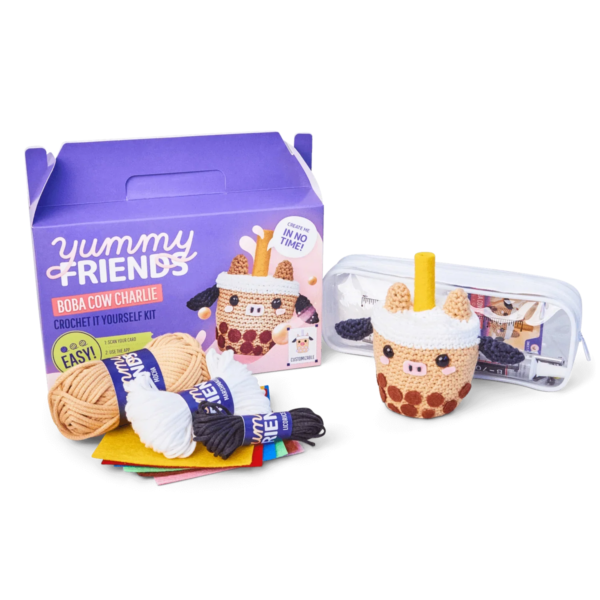 Yummy Friends Crochet Kit