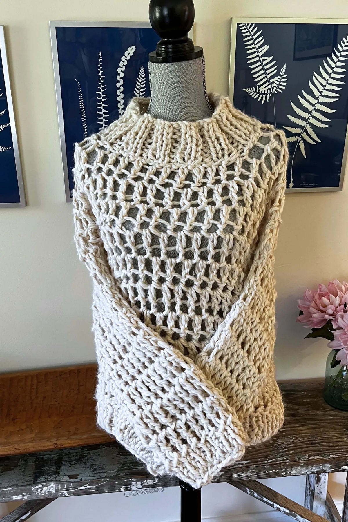 Grab and Go Sweater (Knit + Crochet)